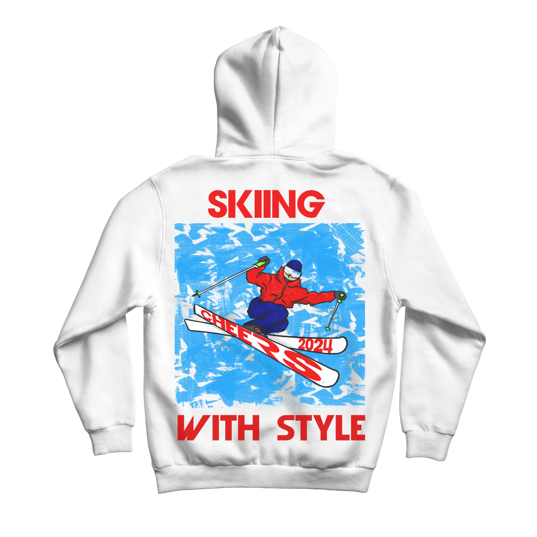 Skiing with Style hoodies