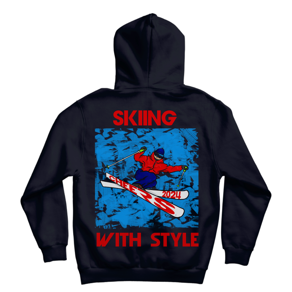 Skiing with Style hoodies