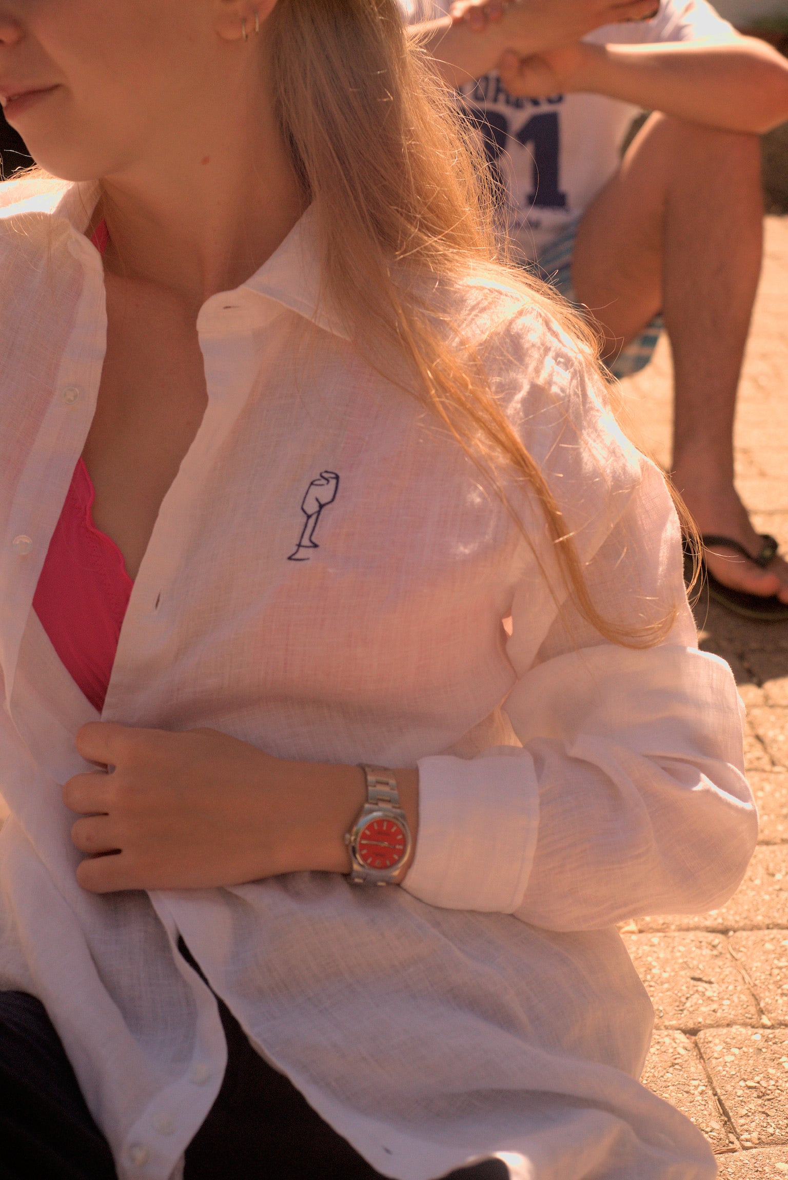 Linen Shirt white